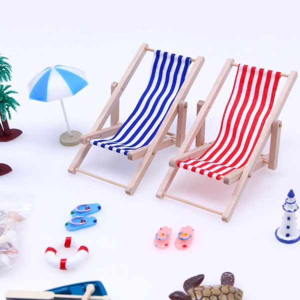 A Style Mini Beach Set Miniature Model Ornament Summer Ocean Simulation Scene Photo Decoration Props - Image 5