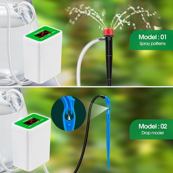 Household Intelligent Drip Irrigation Automatic Watering Timing Machine, Specification: Water 2 Potted Plants - Image 11