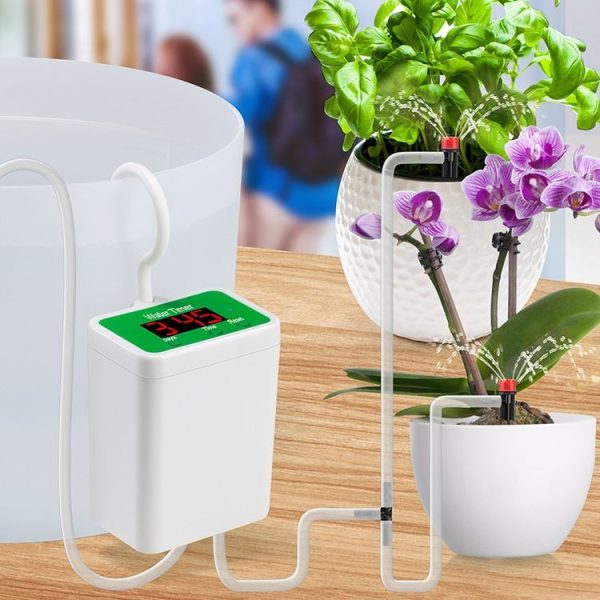 Household Intelligent Drip Irrigation Automatic Watering Timing Machine, Specification: Water 2 Potted Plants - Image 12