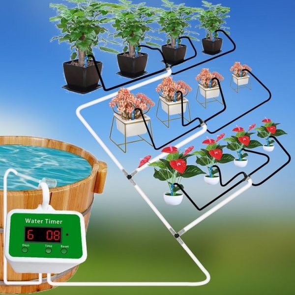 Household Intelligent Drip Irrigation Automatic Watering Timing Machine, Specification: Water 2 Potted Plants - Image 13