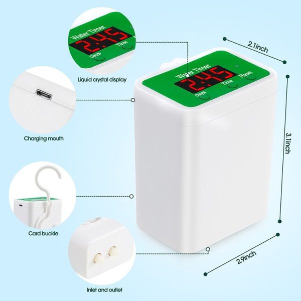 Household Intelligent Drip Irrigation Automatic Watering Timing Machine, Specification: Water 2 Potted Plants - Image 9