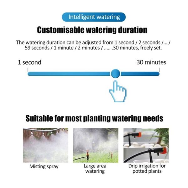 Irrigation System Intelligent Controller Automatic Timed Watering Device, Specification: 1 Water Outlet - Image 5