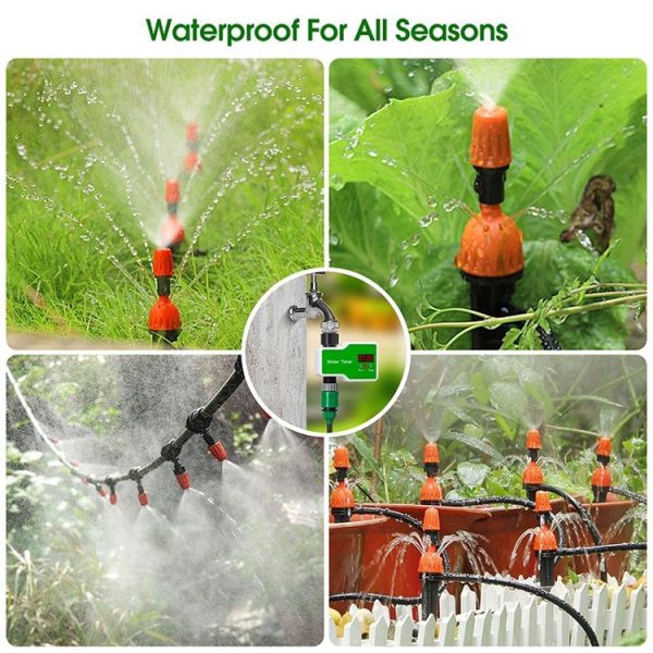 Irrigation System Intelligent Controller Automatic Timed Watering Device, Specification: 1 Water Outlet - Image 8