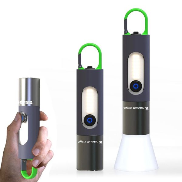 XHP50 Lamp Bead Super Bright LED Flashlight Telescopic Zoom Waterproof Torch With Lampshade