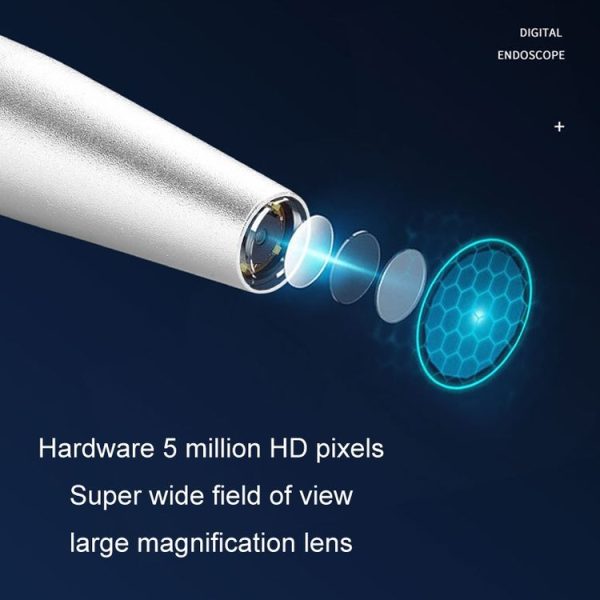 5 Million Digital Electron Microscope Magnifying Dermatoscope, Specification: B008 Not Waterproof - Image 10