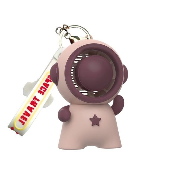 Astronaut Doll Pendant Keychain Fan (Pink)