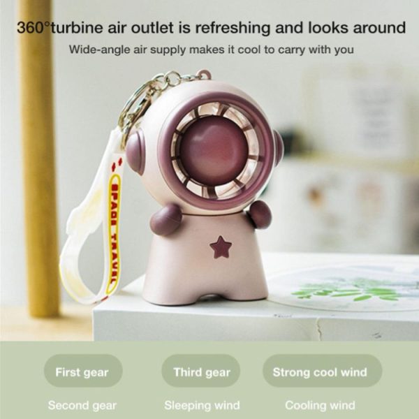 Astronaut Doll Pendant Keychain Fan (Pink) - Image 4