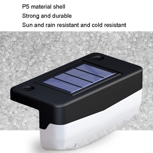 RGB Solar Step Light Outdoor Garden IP65 Waterproof Courtyard Light Smart Light Sense Villa Floor Foot Light - Image 5