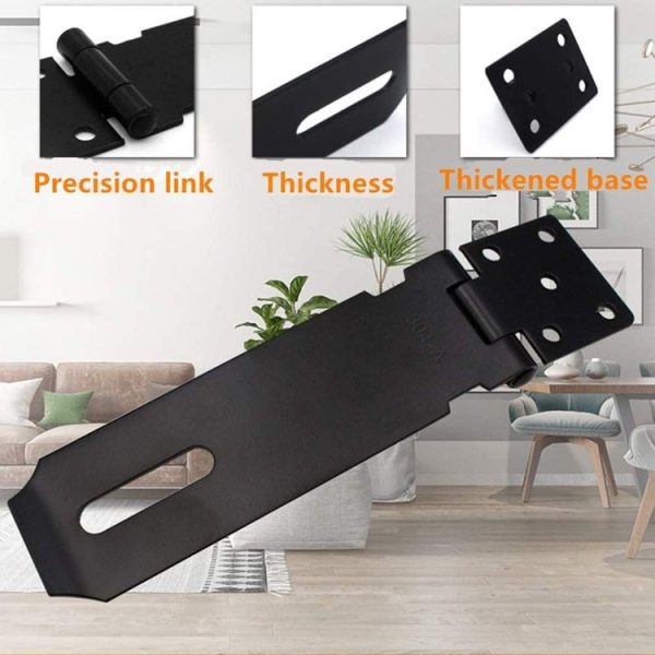 3 inch Buckle 201 Stainless Steel Waterproof Lock Cabinet Door Hanging Lock Tool - Image 5