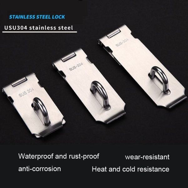 3 inch 304 Stainless Steel Locking Plate Anti-Theft Hitch - Image 3