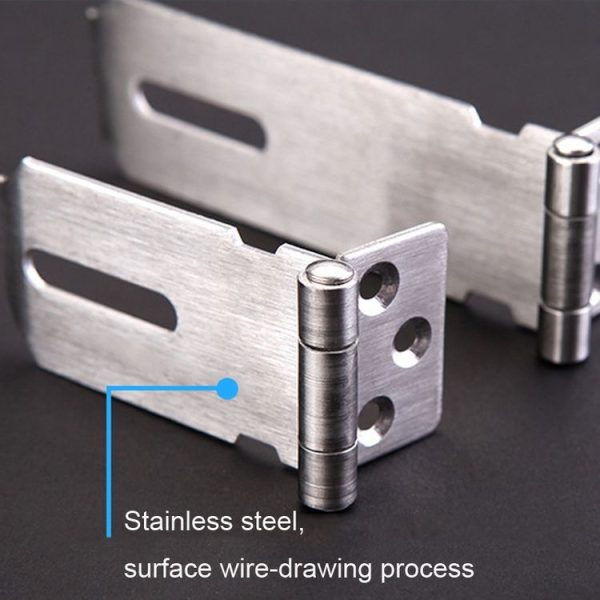 3 inch 304 Stainless Steel Locking Plate Anti-Theft Hitch - Image 4