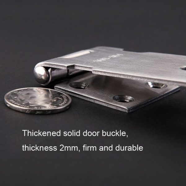 3 inch 304 Stainless Steel Locking Plate Anti-Theft Hitch - Image 6