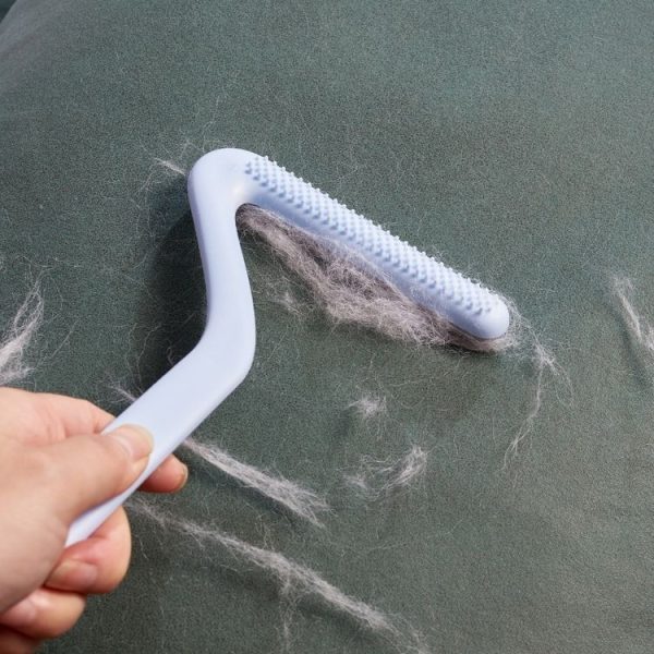 Double-Sided Electrostatic Hair Removal Brush Clothes Dust Removal Scraper (Blue) - Image 10