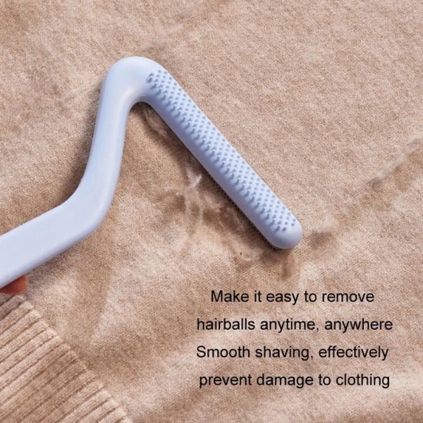 Double-Sided Electrostatic Hair Removal Brush Clothes Dust Removal Scraper (Blue) - Image 7