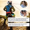 KUQIBAO Motorcycle Helmet Waterproof Bluetooth Headset With Screen (Hard Microphone) - Image 12