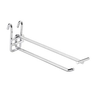 Stainless Steel Color Dual Line Meged Hook, Size: 10cm