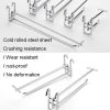 Stainless Steel Color Dual Line Meged Hook, Size: 10cm - Image 5