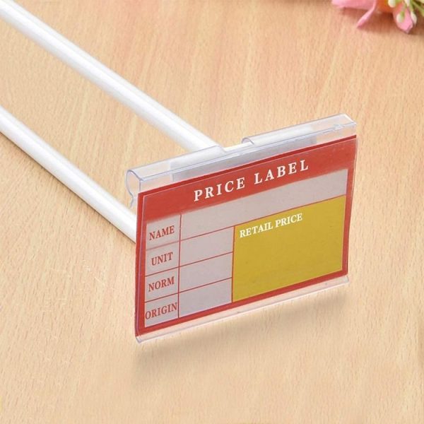 10pcs / Pack Label Strip Supermarket Display Price Sign, Size: 40 x 60mm - Image 5