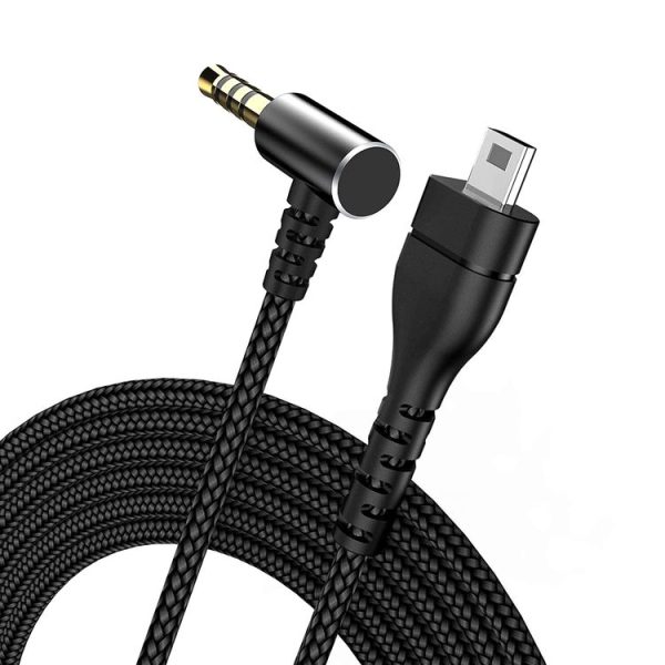 SteelSeries Arctis 3 5 7 Pro Nylon Weaving Game Headset Cable (Black)
