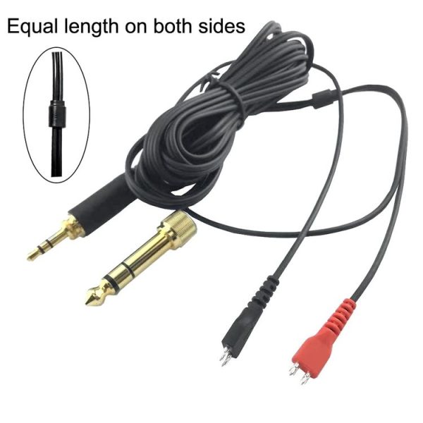 Sennheiser HD25 / HD560 / HD540 / HD480 / HD430 / HD250 Headset Audio Cable (Two Sides Equivalent) - Image 2