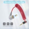 BOYA / RODE SC7 TRS to TRRS Wireless Lavalier Microphone Cable - Image 4