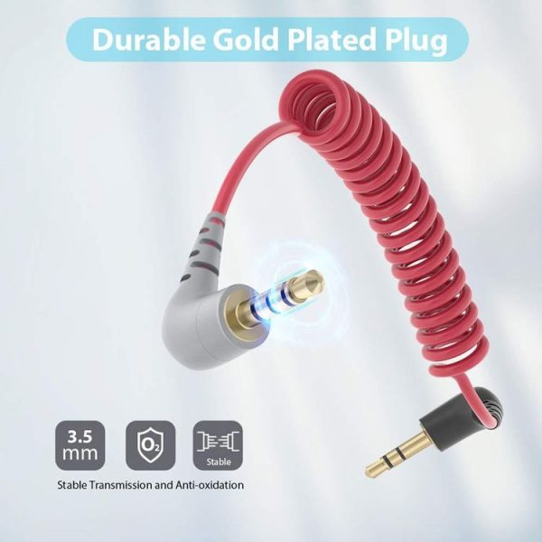 BOYA / RODE SC7 TRS to TRRS Wireless Lavalier Microphone Cable - Image 4