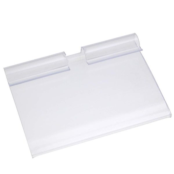 10pcs / Pack 42 x 60mm Supermarket Double Line Price Tag Display - Image 3