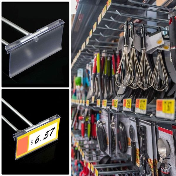 10cm Square Tube Dual Line Hook Supermarket Hook - Image 7