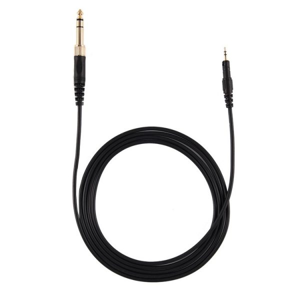 2m For ATH-M50X / M40X / M60X / M70X Headset Audio Cable Replacement Cable (Black)
