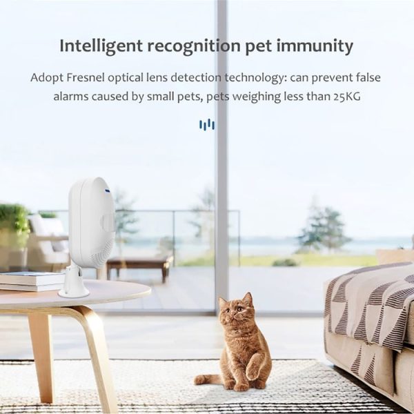 TUYA APP Control Wireless PIR Motion Sensor Alarm WiFi Motion Detector - Image 6