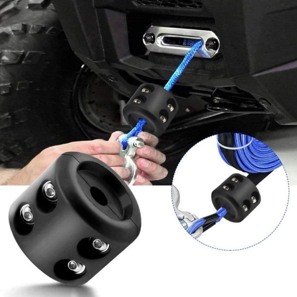 Anti-Abrasion Rubber Plug For Towing Hook Compatible With KFI / ATV Stranded Cables (Blue) - Image 8