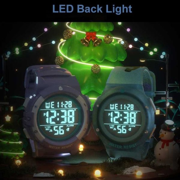 Changing Case Electronic Watch Mini Cartoon Alarm Clock Waterproof Watch (Girl) - Image 14