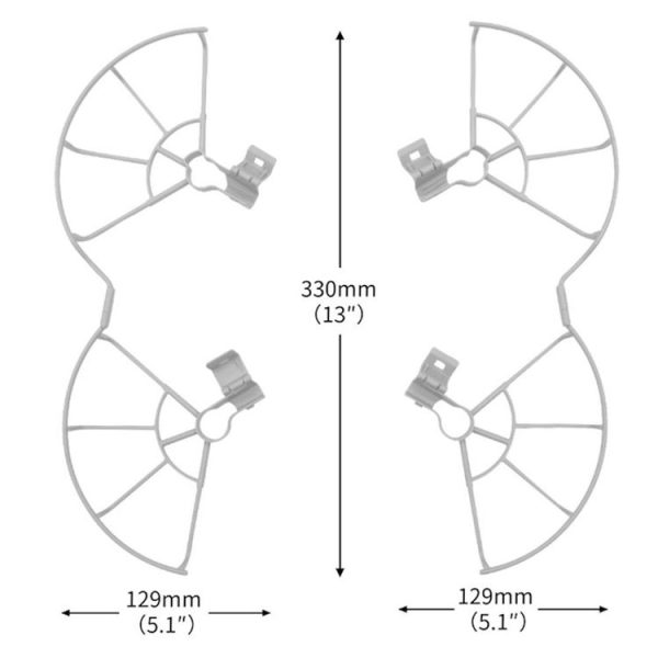 DJI MINI 3 Pro Propeller Blades Anti Collision Protection Ring - Image 2