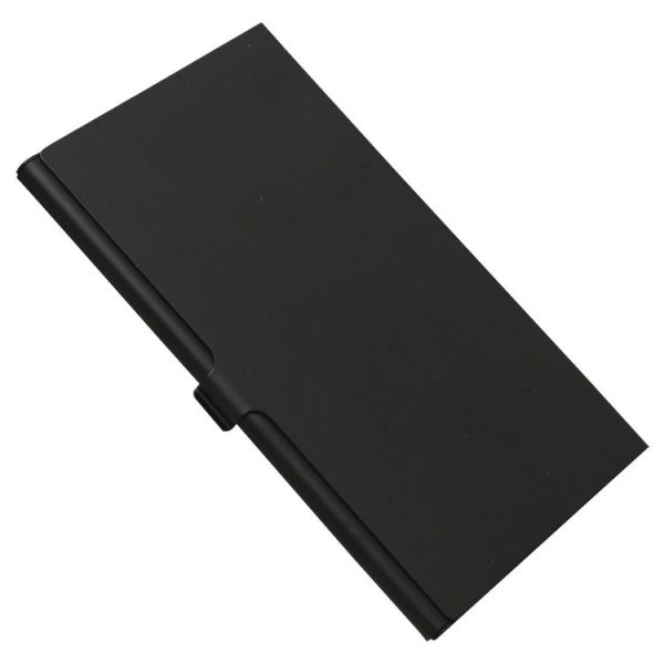 3SD Aluminum Alloy Memory Card Case Card Box Holders (Black)