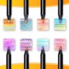 8 In 1 Rainbow Pencils Set Wooden Colored Pencil for Kids Adults Art Drawing - Image 4