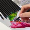 8 In 1 Rainbow Pencils Set Wooden Colored Pencil for Kids Adults Art Drawing - Image 6