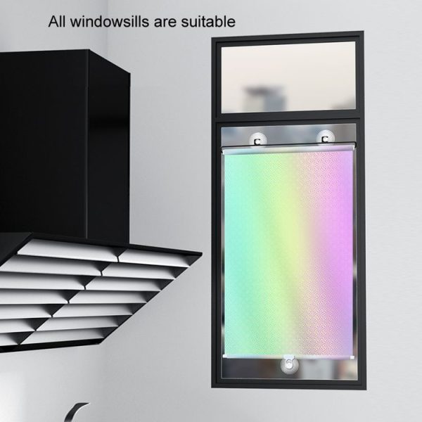 40x60cm Mesh Black Suction Cup Telescopic Car Sun Protection Blackout Curtain - Image 7