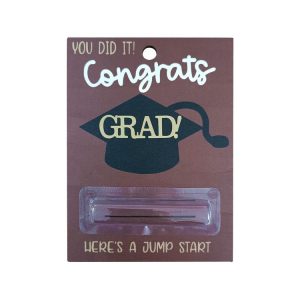 Creative Wooden Happy Graduation Greeting Cards Party Celebrations Congrats Card with Money Holder (Red)