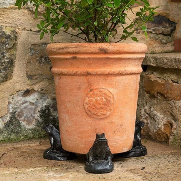3pcs / set Flower Pot Feet Stand Animal Shape Resin Plant Pots Risers Pad (Dog) - Image 6