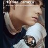 LOKMAT 1.6-Inch Dual-Camera 4G Full Netcom Dual-Mode Dual-Chip Smart Watch, Spec: Charger+Brown Leather - Image 9