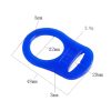10pcs Dummy Pacifier Holder Clip Adapter Ring Button Style Pacifier Adapter (C17) - Image 3