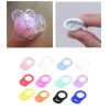 10pcs Dummy Pacifier Holder Clip Adapter Ring Button Style Pacifier Adapter (C17) - Image 6