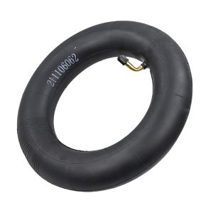 10 x 2.5 / 2.75 Electric Scooter 45 Degree Valve Thickened Inner Tube (Yellow Stripes)