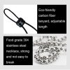 Upgrade Dual-brush Negative Ion Air Purifier Neck Small Portable Air Purifier, Style: Chain Model (White) - Image 11