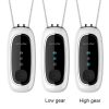 Upgrade Dual-brush Negative Ion Air Purifier Neck Small Portable Air Purifier, Style: Chain Model (White) - Image 7