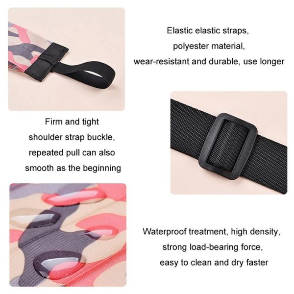 Portable Environmentally Friendly Large-capacity Folding Storage Bag (Black) - Image 4