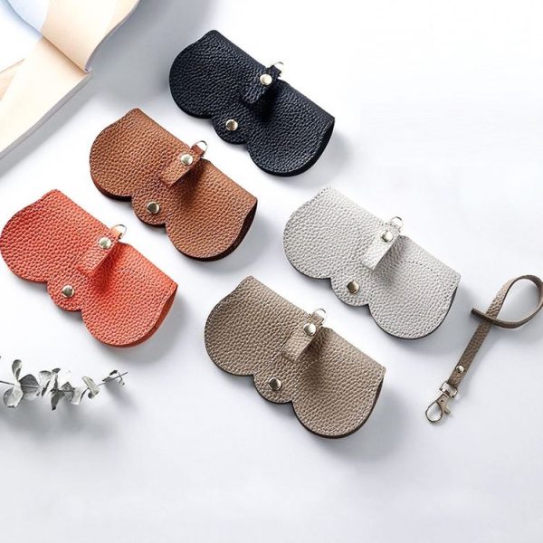 3pcs Portable Glasses Storage Bag Jewelry Clip Pouch (Black) - Image 2