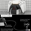 Iplay HBP-260 For PS5 Handle Charging Seat Electric Game Handle Fast Charging Seat (Black) - Image 5