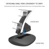 Iplay HBP-253 For PS5 Game Wireless Handle Double Charging Base Placement Bracket (White) - Image 4