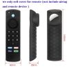 2pcs Remote Control Case For Amazon Fire TV Stick 2021 ALEXA 3rd Gen With Airtag Holder (Luminous Green) - Image 3